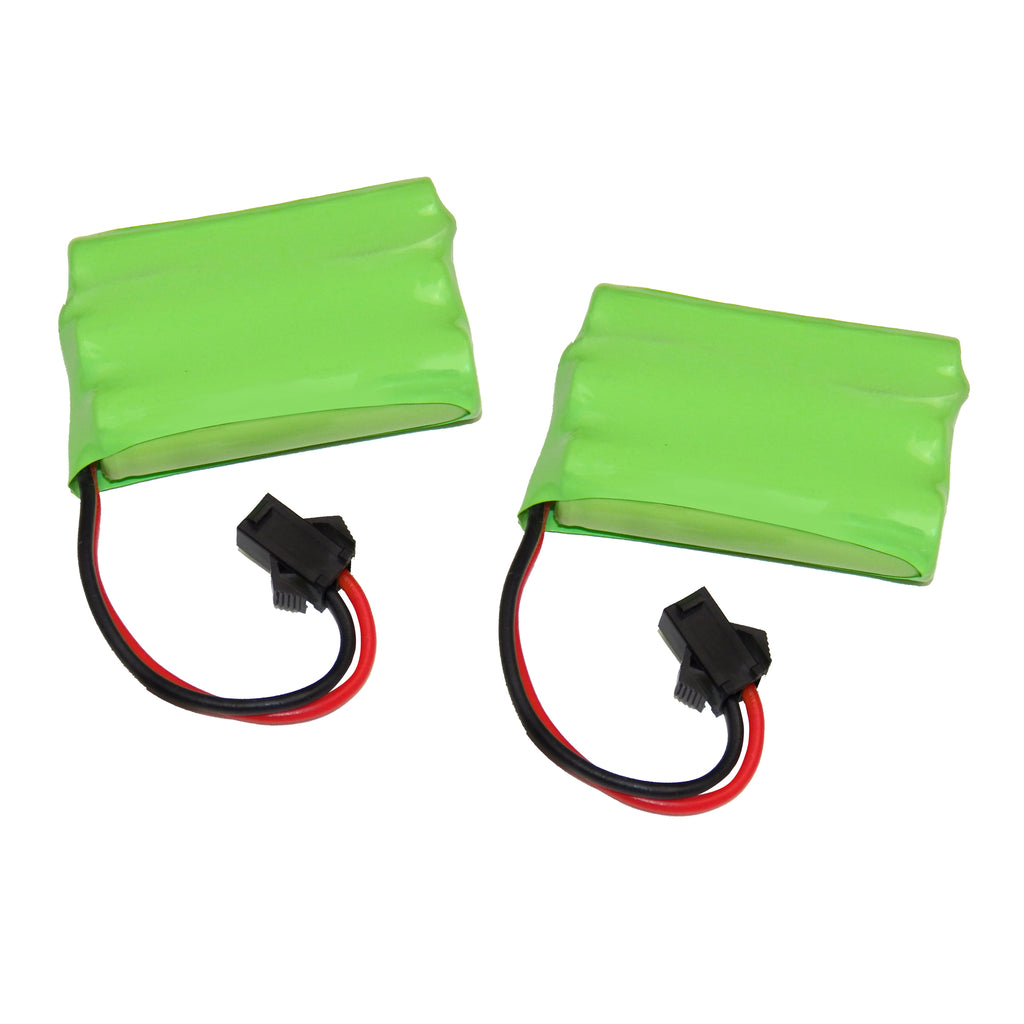 Set of 2 Spare Replacement Rechargeable Battery for KidiRace Bumper Cars Set