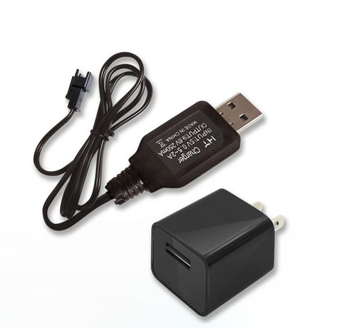 Single USB Charger With One Cable For KidiRace Mini Buggy - Series 2400